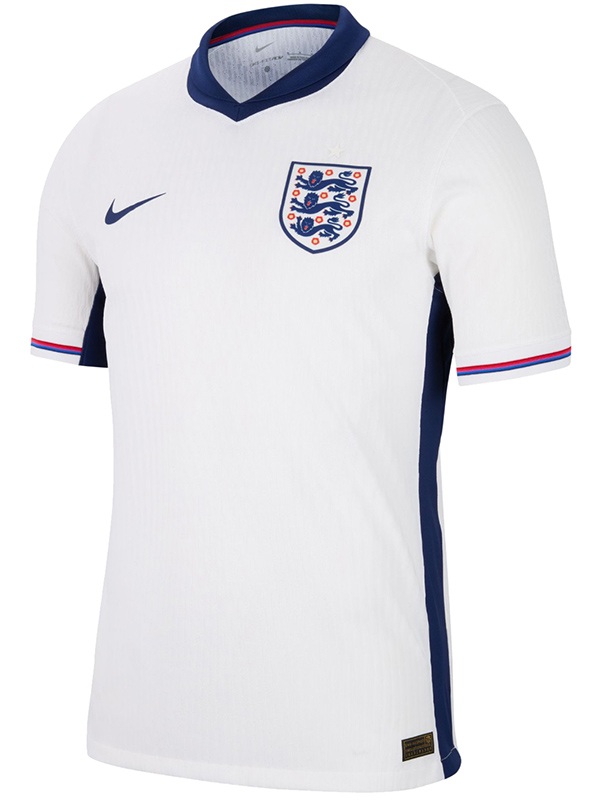 England maglia da casa uniforme da calcio prima maglia sportiva da calcio da uomo per la Coppa Euro 2024